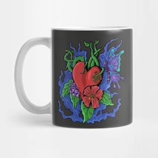 garden heart Mug